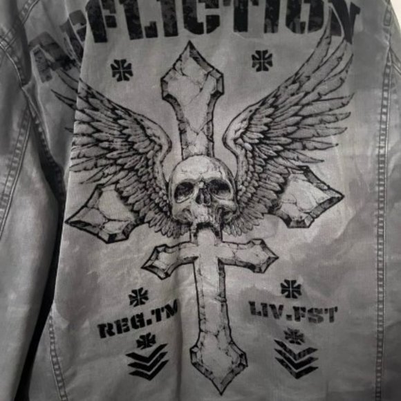 Affliction XL Black Premium Jacket